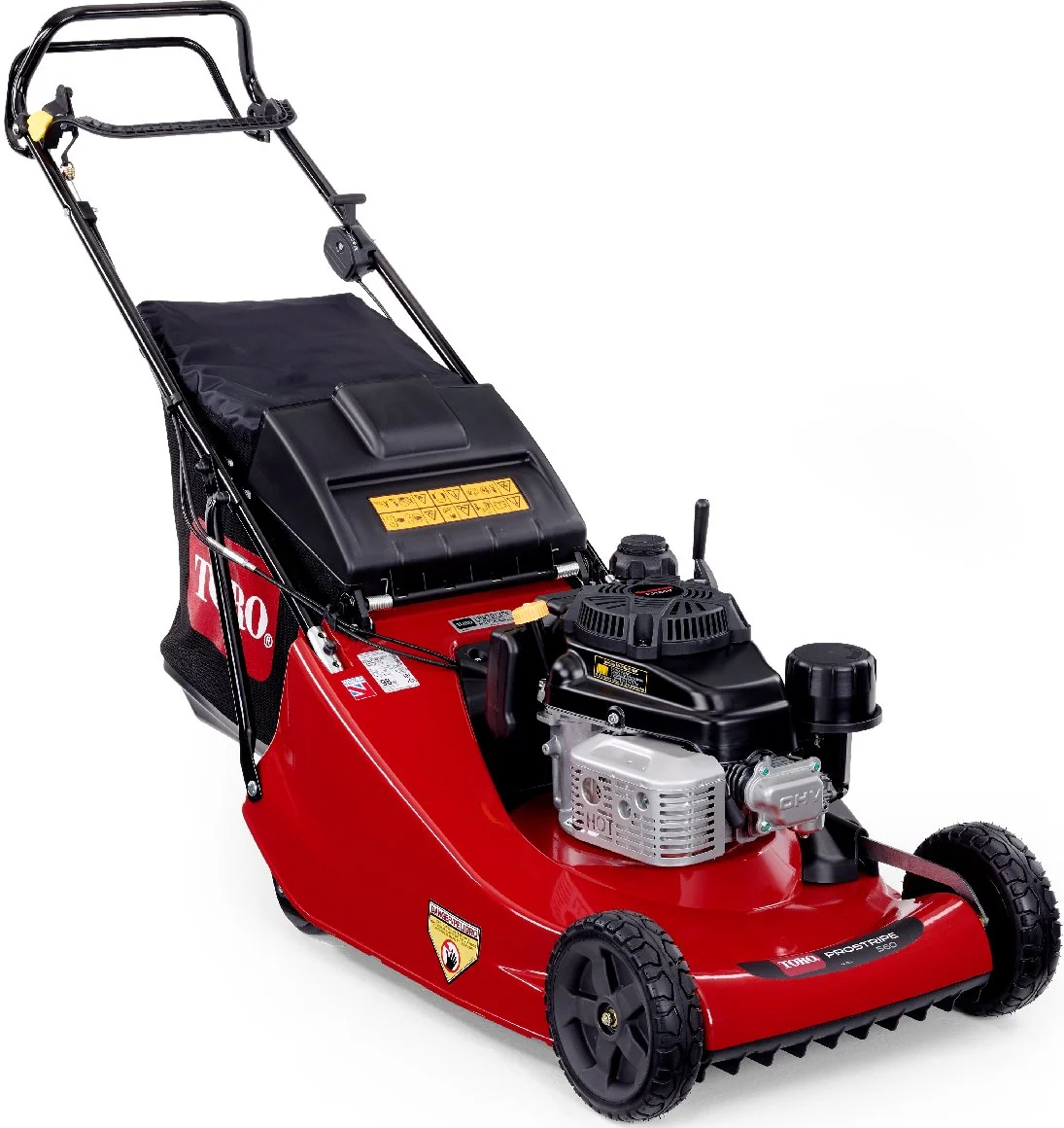 Toro Kontur-Benzinrasenmäher mit Walzenantrieb ProStripe 560